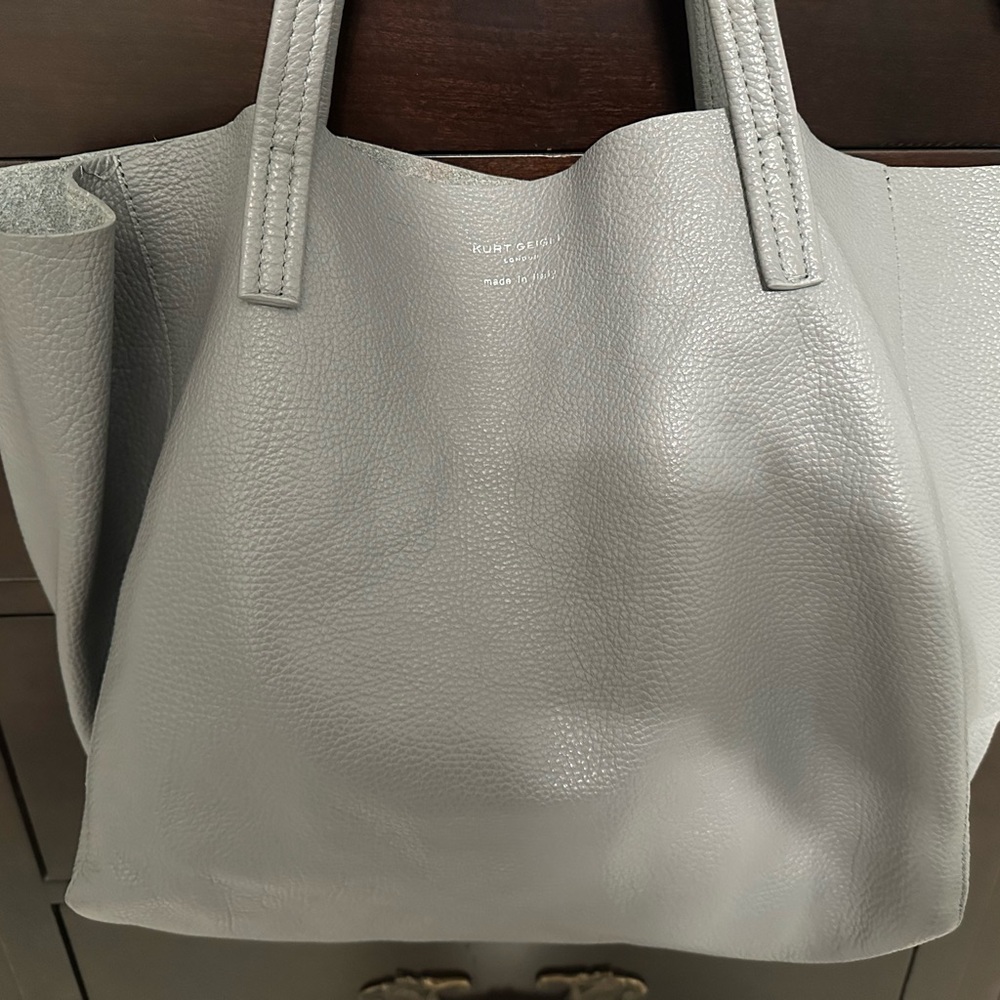 Kurt Geiger Gray Bag Leather